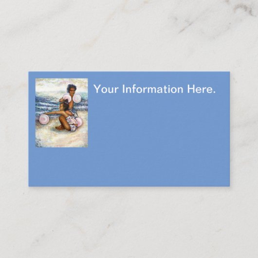 Geobsedeerd door het onmogelijke te overwinnen visitekaartje (Voorkant)