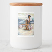 Geobsedeerd door het onmogelijke te overwinnen voedselcontainer etiket (Voorkant)