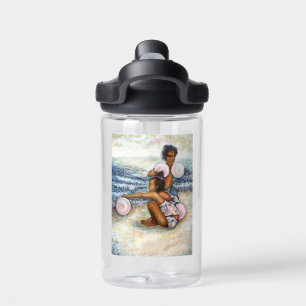 Geobsedeerd door het onmogelijke te overwinnen waterfles