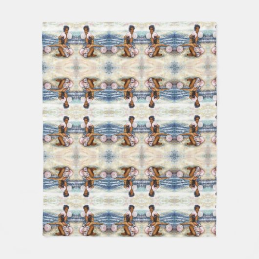 Geobsedeerd door het Overwinnen van het Onmogelijk Fleece Deken (Voorkant)