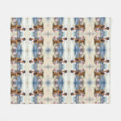 Geobsedeerd door het Overwinnen van het Onmogelijk Fleece Deken (Voorkant (Horizontaal))