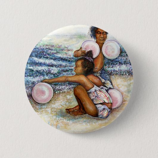 Geobsedeerd door het Overwinnen van het Onmogelijk Ronde Button 5,7 Cm (Voorkant)