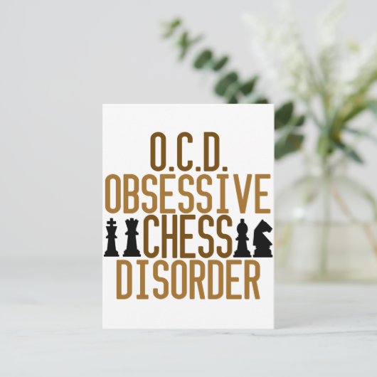 Geobsedeerd door kaas briefkaart (Staand voorkant)