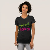 Geobsedeerd door Pickleball T-shirt (Voorkant volledig)