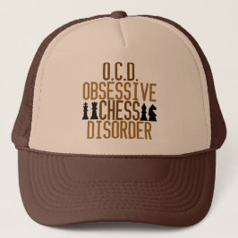 Geobsedeerd door schaken trucker pet