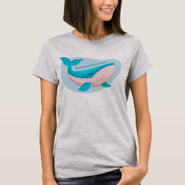 Geobsedeerd door walvissen voor walvisliefhebbers t-shirt