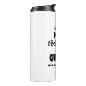 Geobsedeerd gitaar thermosbeker (Gedraaid links)