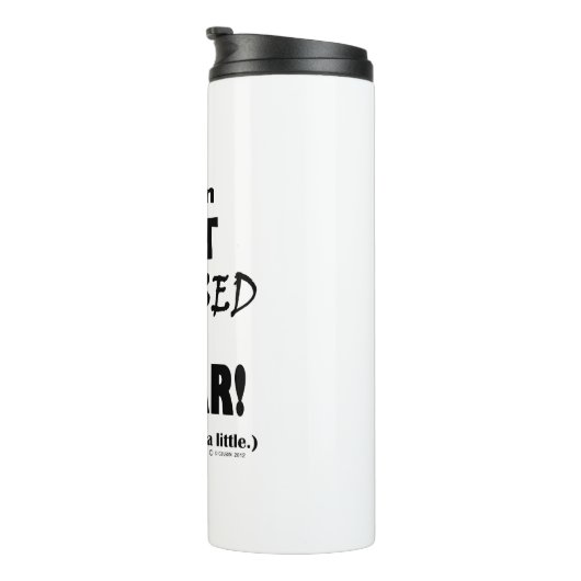 Geobsedeerd gitaar thermosbeker (Geroteerd rechts)