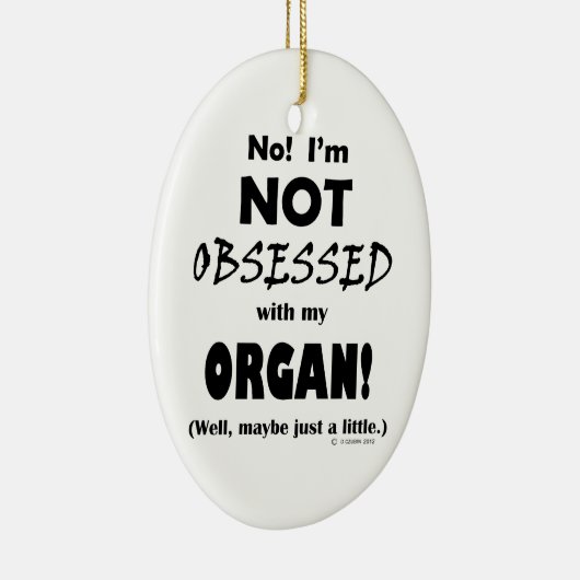 Geobsedeerd orgaan keramisch ornament (Rechts)