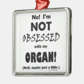 Geobsedeerd orgaan metalen ornament (Links)