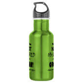 Geobsedeerd orgaan waterfles  (Achterkant)