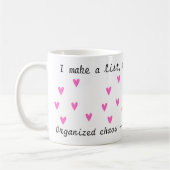 Geobsedeerd organiseerde ik chaos - dat is mijn ro koffiemok (Links)