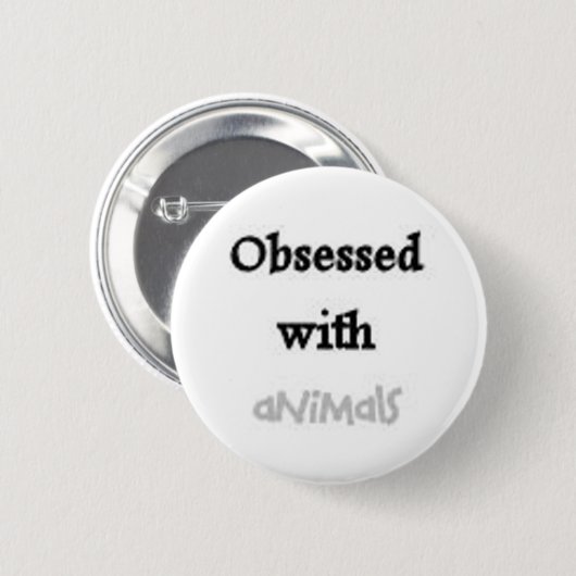 Geobsedeerde Button (Voorkant /achterkant)