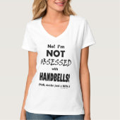 Geobsedeerde handriemen t-shirt (Voorkant)