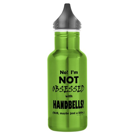 Geobsedeerde handriemen waterfles  (Links)