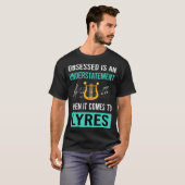 geobsedeerde lier t-shirt (Voorkant volledig)