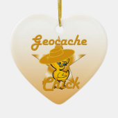 Geocache Chick #10 Keramisch Ornament (Voorkant)