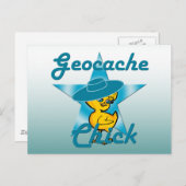Geocache Chick #7 Briefkaart (Voorkant / Achterkant)