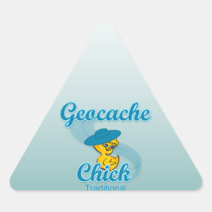 Geocache Chick Traditioneel #3 Sticker