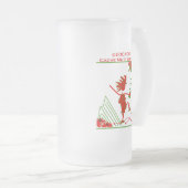 Geocache Gift - Geheime voorgeheugen, als je kunt! Matglas Bierpul (Voorkant rechts)