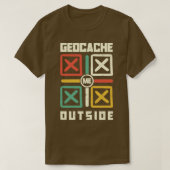 Geocache Ik ben buiten Scavenger die jaagt voor ee T-shirt (Design voorkant)