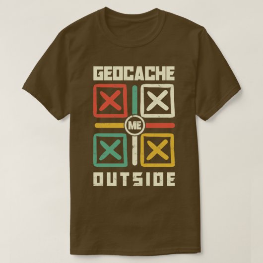 Geocache Ik ben buiten Scavenger die jaagt voor ee T-shirt (Design voorkant)