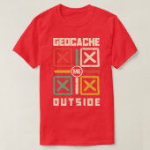 Geocache Ik ben buiten Scavenger die jaagt voor ee T-shirt (Design voorkant)