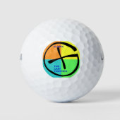 GeoCache Micro met Logo Golfballen (Voorkant)