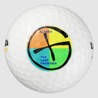 GeoCache Micro met Logo Golfballen