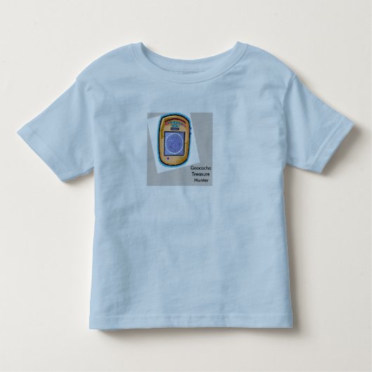 Geocache Treasure Hunter T-Shirt (Voorkant)