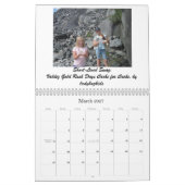 GeocacheAlaska Maandelijkse kalender 2012 (Mar 2027)