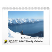 GeocacheAlaska Maandelijkse kalender 2012 (Hoes)