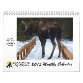 GeocacheAlaska Maandelijkse kalender 2013 (Hoes)