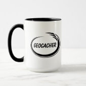 Geocacher Black Splash Mok (Links)