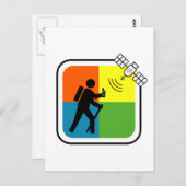 GeoCacher Briefkaart (Voorkant / Achterkant)