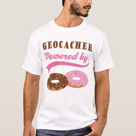 Geocacher Funny Gift T-shirt (Voorkant)