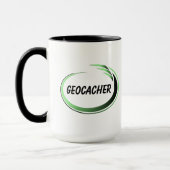 Geocacher Green Splash Mok (Links)