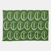 Geocacher Green Splash Theedoek (Horizontaal)