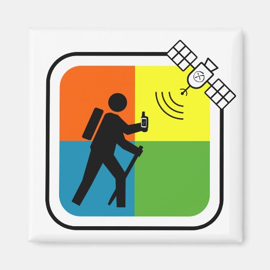 GeoCacher Magneet (Voorkant)