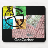 GeoCacher Mousepad Muismat (Voorkant)