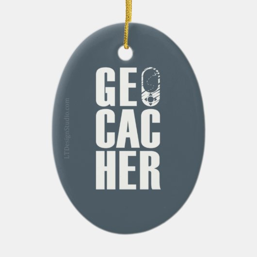 Geocacher - Ornament (Voorkant)
