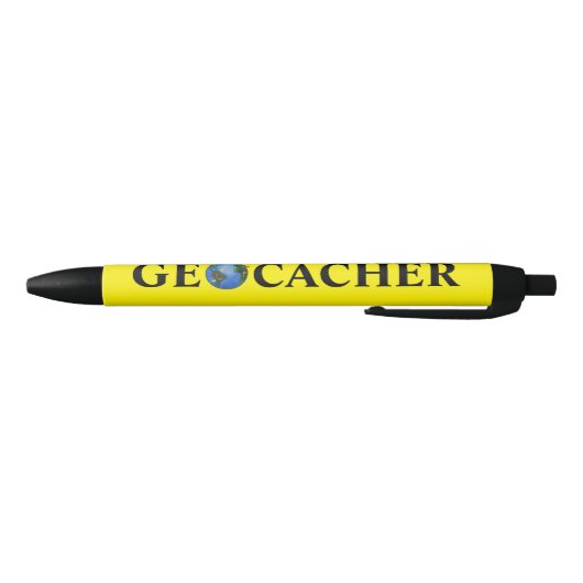 Geocacher Pen Earth w/ Geocaching Vlaggen Uw Kleur (Bodem)