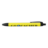 Geocacher Pen Earth w/ Geocaching Vlaggen Uw Kleur (Bovenkant)