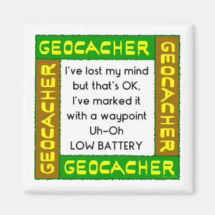 Geocacher verloor geest in groen magneet