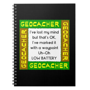 Geocacher verloor geest in groen notitieboek