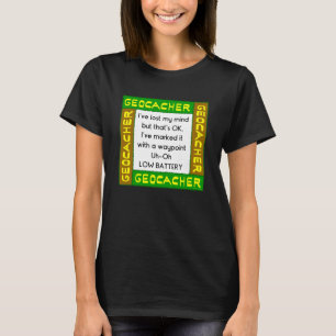 Geocacher verloor geest in groen t-shirt