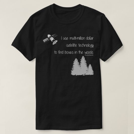Geocaching 15 t-shirt (Design voorkant)