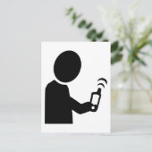 Geocaching Briefkaart (Staand voorkant)