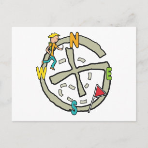 Geocaching Briefkaart