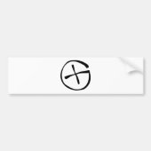 Geocaching Bumpersticker (Voorkant)